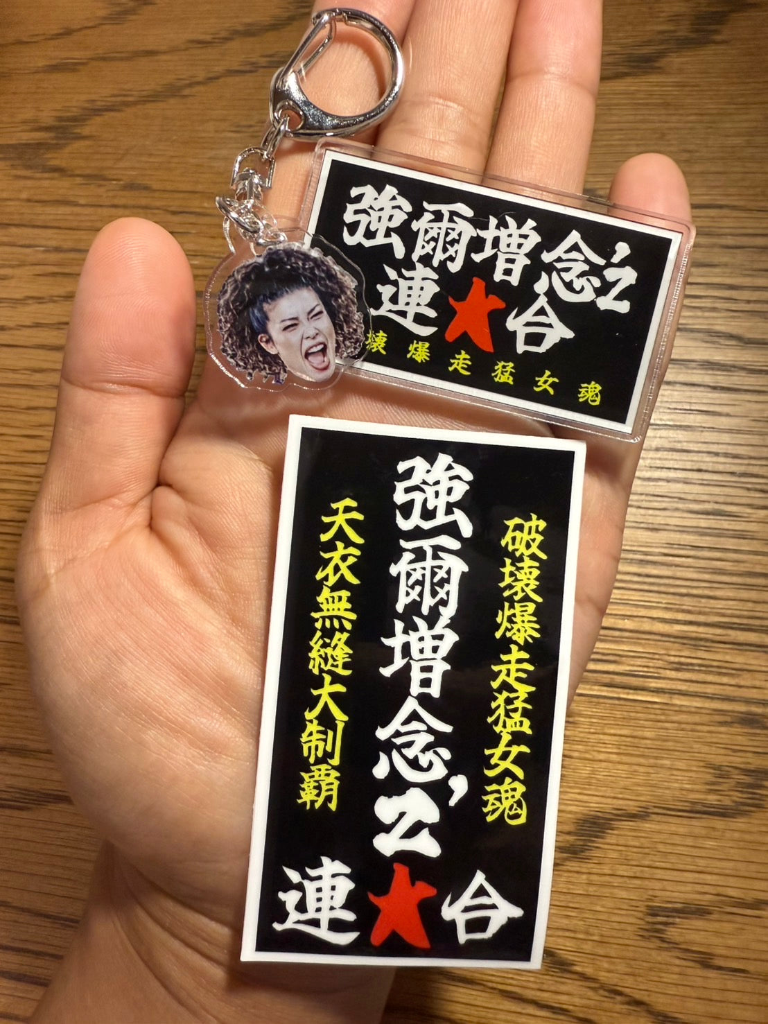 ゴジゾネス連合アクリルキーホルダー&ステッカーセット