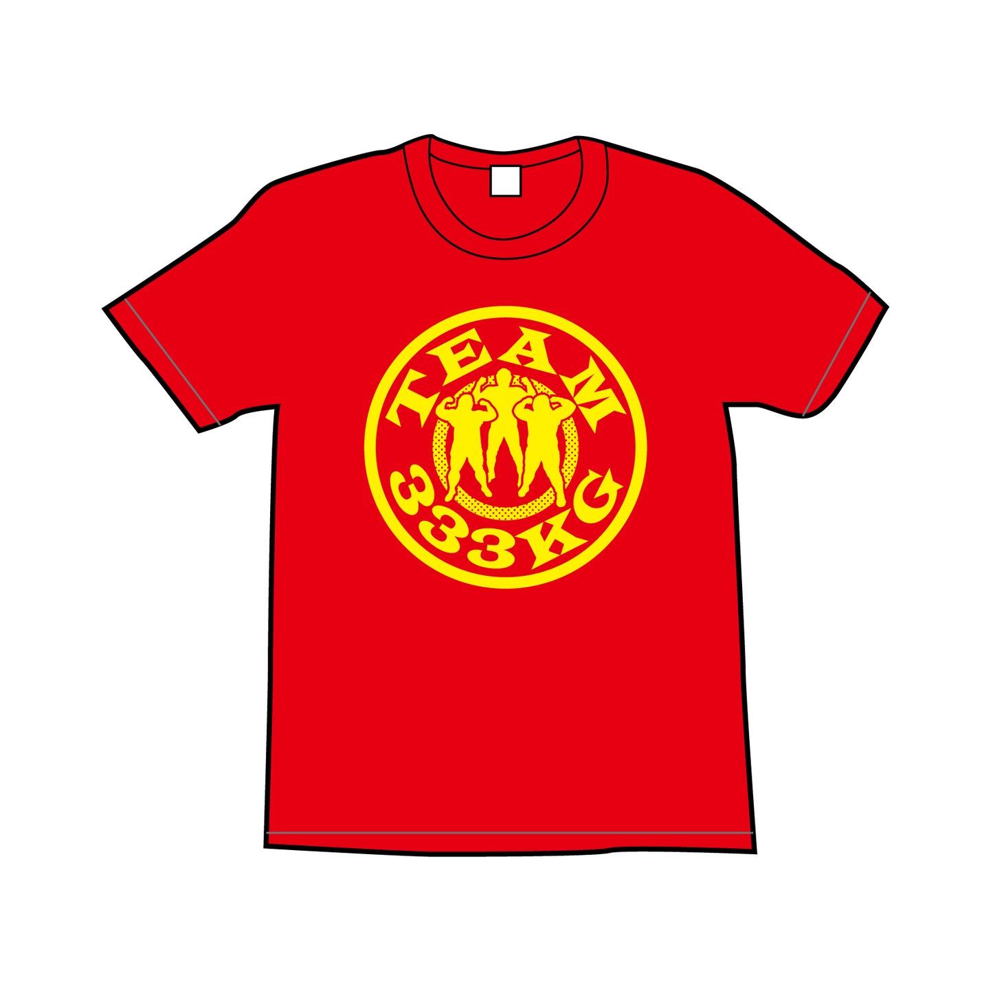 【値下げしました!残りわずかです!】チーム333キロ オリジナルTシャツ