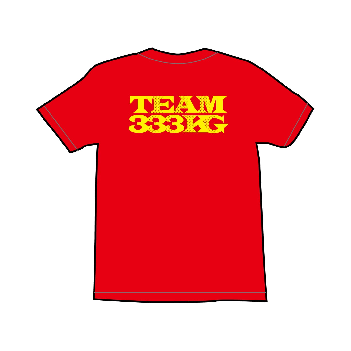 【値下げしました!残りわずかです!】チーム333キロ オリジナルTシャツ