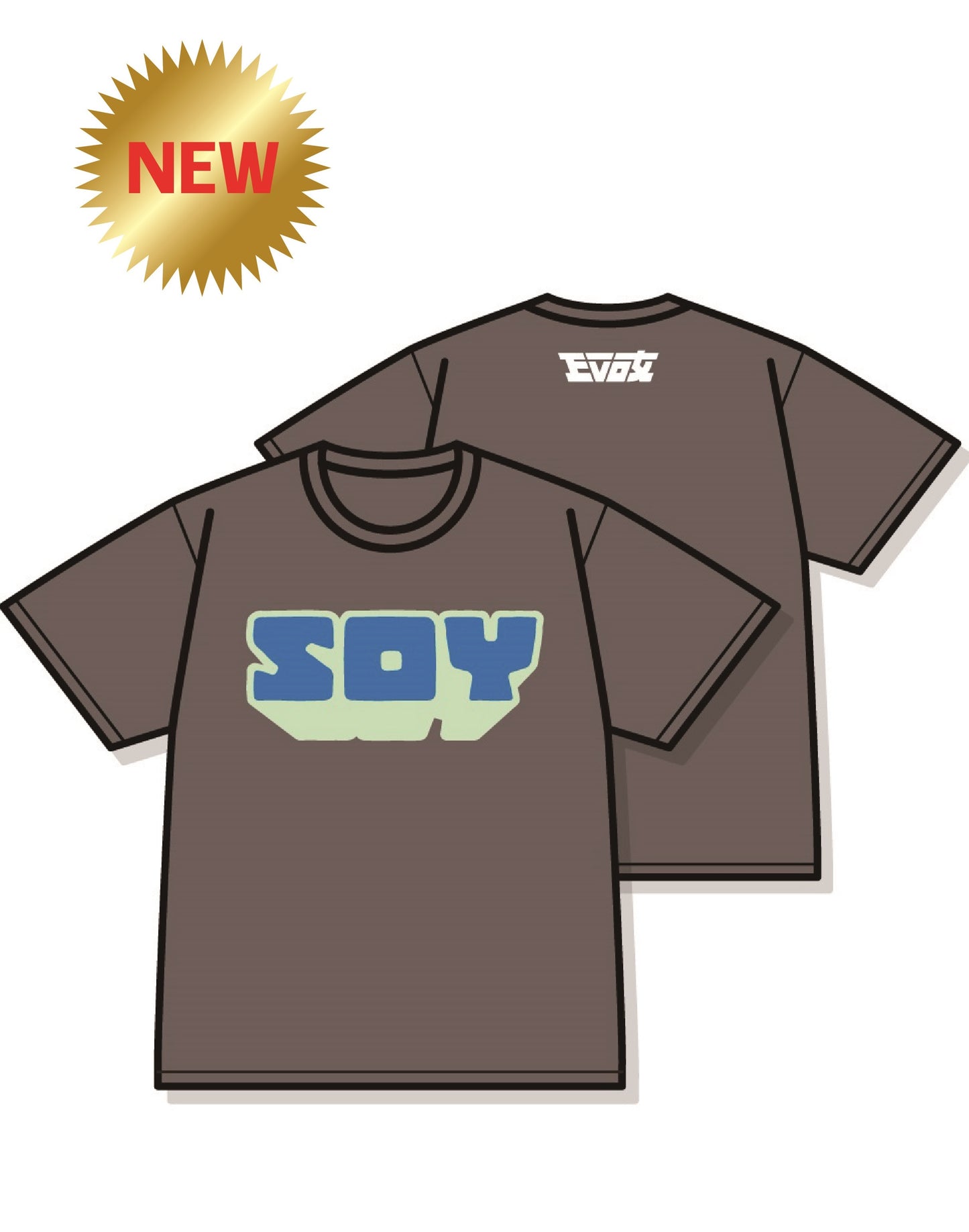 SOY オリジナルTシャツ グレー