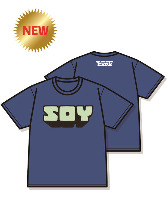 SOY オリジナルTシャツ ブルー